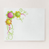 パズル花フローラ ジグソーパズル (横)