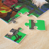 パズル芸術 ジグソーパズル (側面)