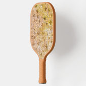 パズル蝶とデイジーバイシャーリーテイラー ピックルボールラケット (左)