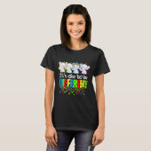 パズル象違う自閉症Awa Tシャツ (正面フル)