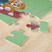 パズル農家カウピッグズファームハウス ジグソーパズル (側面)