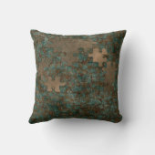 パズル酸化金属装飾用クッション クッション (裏面)