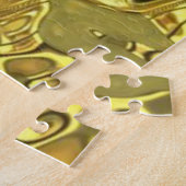 パズル金ゴールドシルバーエンジェルサーキュラー ジグソーパズル (側面)