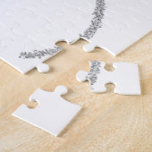 パズル金ゴールドハートシルバー ジグソーパズル (側面)