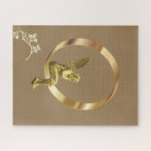 パズル金ゴールドフローラ ジグソーパズル (横)