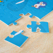 パズル雲レインレッドアンブレラ ジグソーパズル (側面)