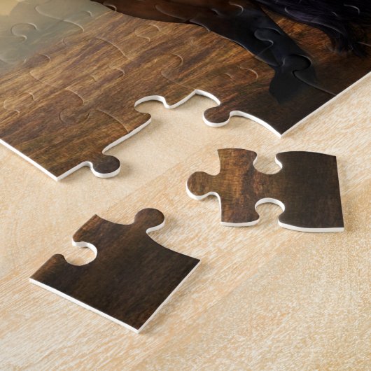 パズル馬 ジグソーパズル (側面)