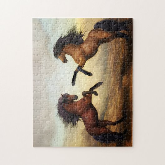 パズル馬 ジグソーパズル (縦)