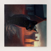 パズル黒猫 ジグソーパズル (横)