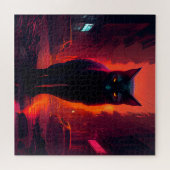 パズル黒猫 ジグソーパズル (横)