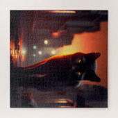 パズル黒猫 ジグソーパズル (横)