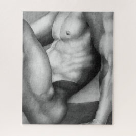 パズル16 x 20手描きアートマールヌードスケッチ ジグソーパズル