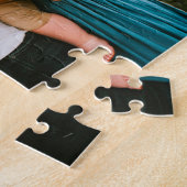 パズル2フォトエッジプリント パーソナライズされた ジグソーパズル (側面)