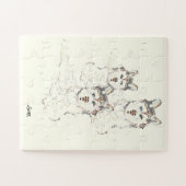 パズル"アラスカンハスキー ジグソーパズル (横)