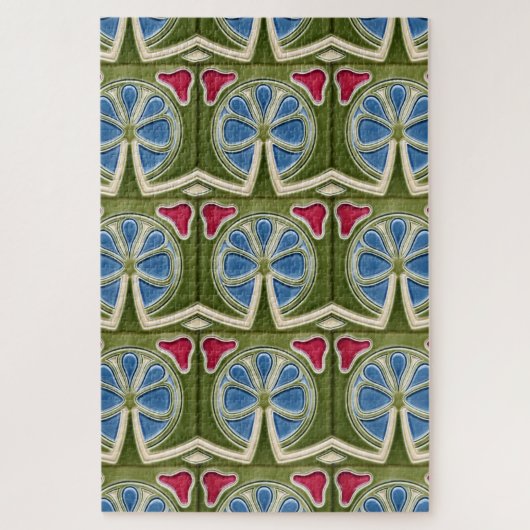 パズル-アールヌーボークローバー ジグソーパズル (縦)