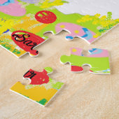 パズル：イースターバニー ジグソーパズル (側面)