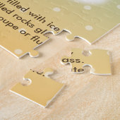 パズル-ウイスキーサワーのレシピのカクテルの芸術 ジグソーパズル (側面)