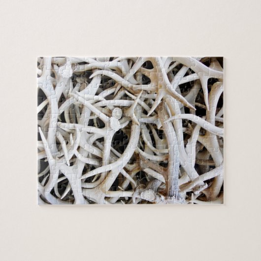 パズル – エルク〔雄ジカの〕枝角 (横)