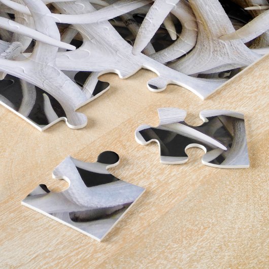 パズル – エルク〔雄ジカの〕枝角 (側面)