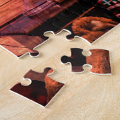 パズル、キャロルを歌っているサンタ ジグソーパズル (側面)