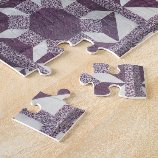 パズル – キルトパターン – ねじのスプール (側面)