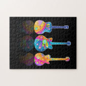 パズル-ギターの反射 ジグソーパズル (横)