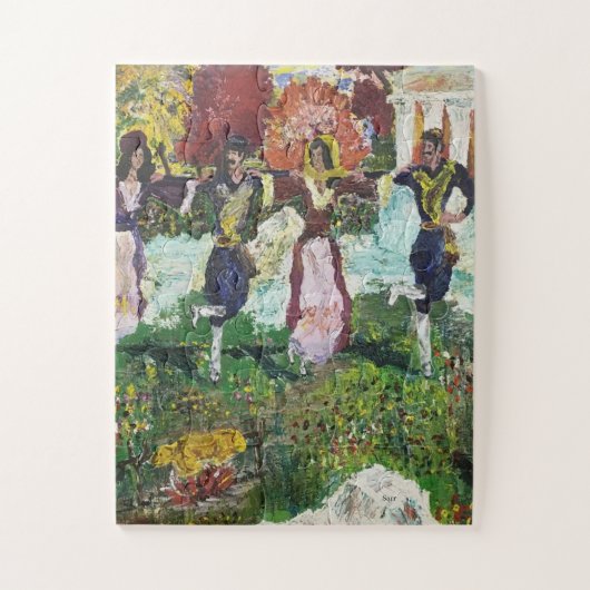 パズル：ギリシャのダンサー ジグソーパズル (縦)