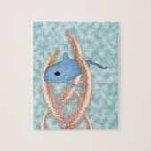 パズル – クジラが草を泳ぐ (縦)