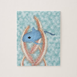 パズル – クジラが草を泳ぐ