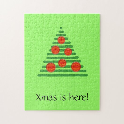 パズル – クリスマスツリー（バー） (縦)
