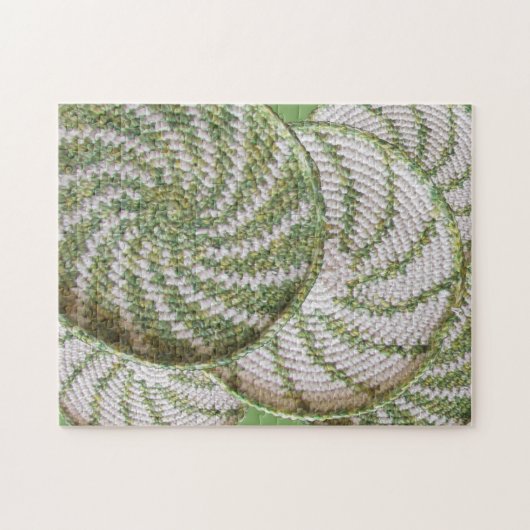 パズル – クロシェのらせん状 (横)