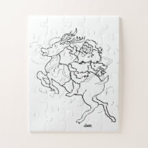 パズル：サンタ&ルドルフ