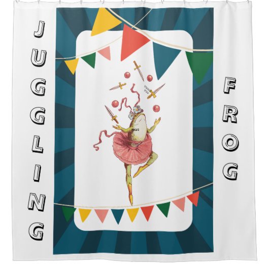 パズル シャワーカーテン (正面)