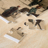 パズル:ジャファ門、旧市街エルサレム、聖地 ジグソーパズル (側面)