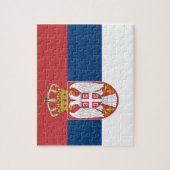 パズル(セルビア国旗) ジグソーパズル (縦)