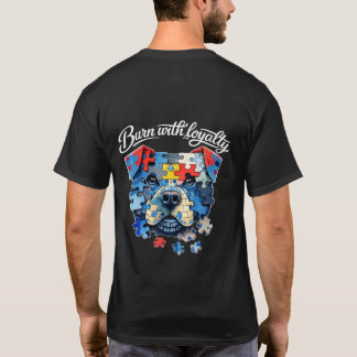 パズル ドッグ ロイヤルティ Tシャツ