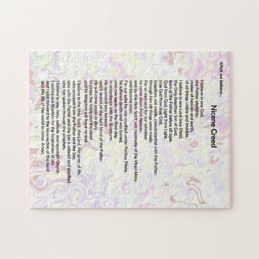 パズル・ニセンが作った～私たちはそれだ信じよ ジグソーパズル (横)