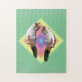 パズル – ネコとレインボーダイヤモンド