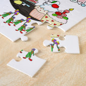 パズル、ハッピーバースデーポッサムケーキジグソーパズル ジグソーパズル (側面)