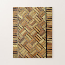 パズル – バスケット織りレンガのパターン