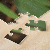 パズル-パープルエッジホワイトオーキッド ジグソーパズル (側面)