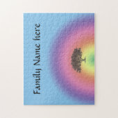 パズル – ファミリーツリー – レインボー (縦)