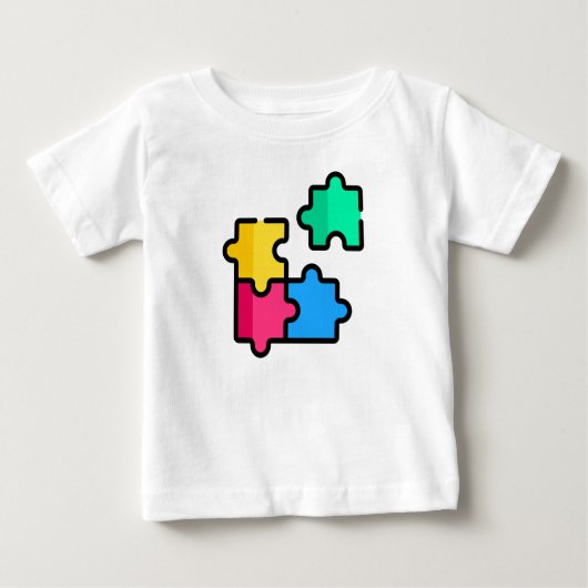 パズル ベビーTシャツ (正面)
