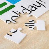 パズル – ホリデーツリーとプレゼント (側面)