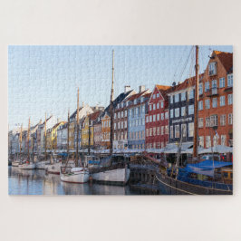 パズル – ボートが運河コペンハーゲンデンマーク