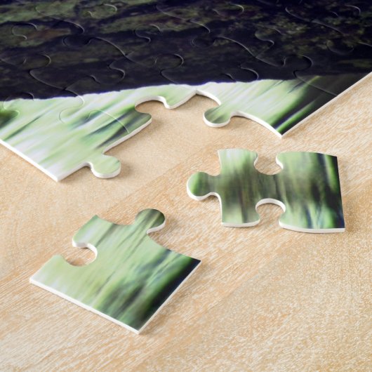 パズル – 丸太のカメ (側面)