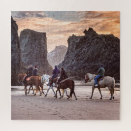 パズル：乗馬オンバンドンビーチ ジグソーパズル