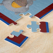 パズル – 動物の人形 (側面)