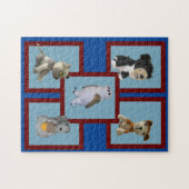 パズル – 動物の人形 (横)