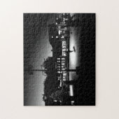 パズル-夕べスケートバイザクリスマスツリー ジグソーパズル (縦)